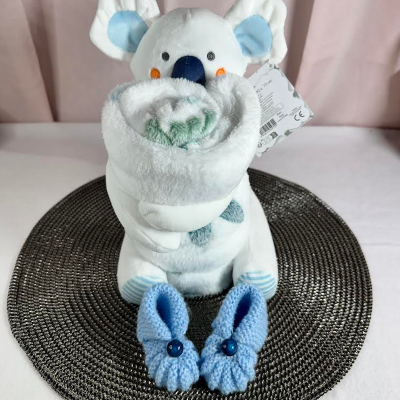 Plaid et doudou Koala