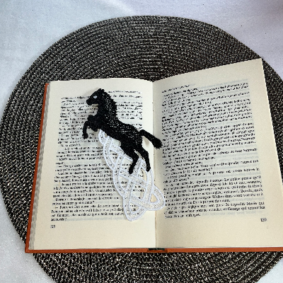 Marque page cheval