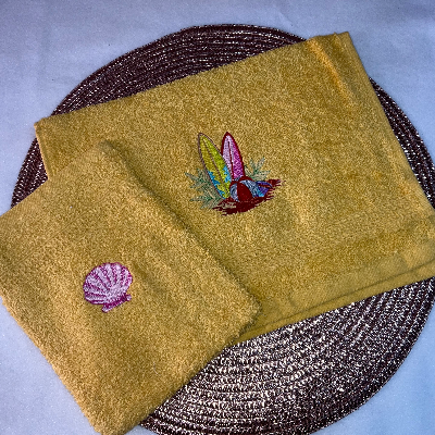 Serviette et gant